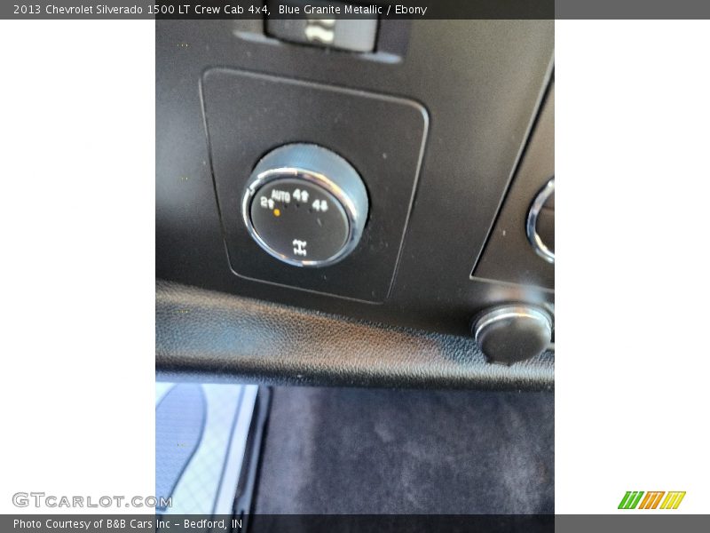 Blue Granite Metallic / Ebony 2013 Chevrolet Silverado 1500 LT Crew Cab 4x4
