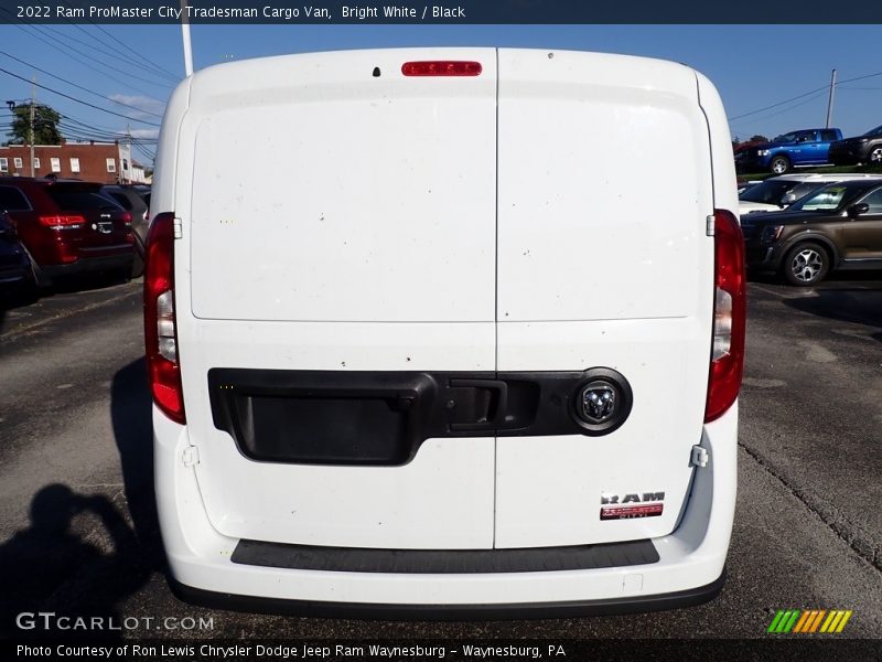 Bright White / Black 2022 Ram ProMaster City Tradesman Cargo Van