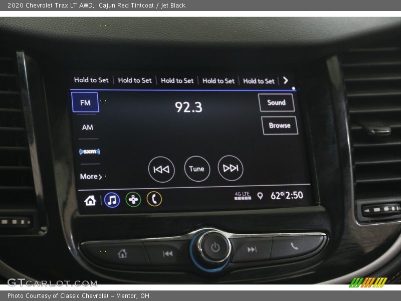 Cajun Red Tintcoat / Jet Black 2020 Chevrolet Trax LT AWD