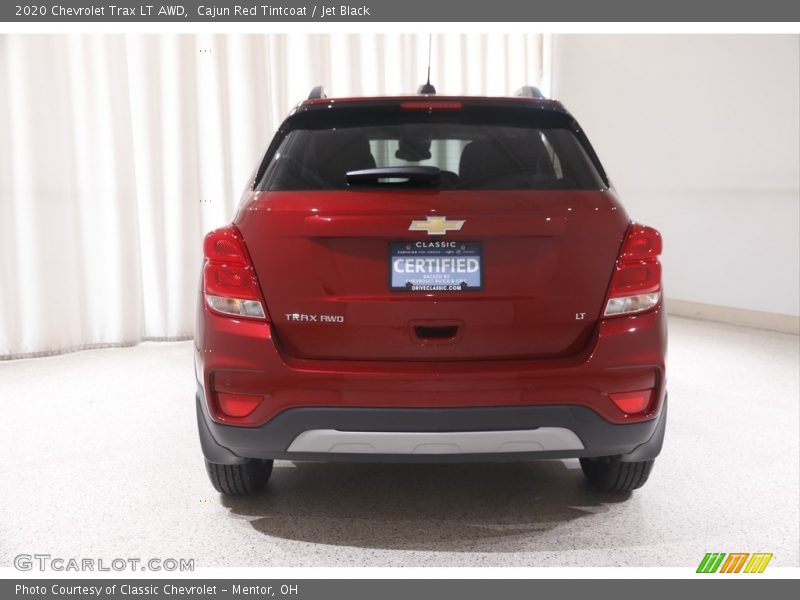 Cajun Red Tintcoat / Jet Black 2020 Chevrolet Trax LT AWD