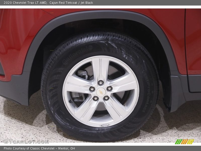 Cajun Red Tintcoat / Jet Black 2020 Chevrolet Trax LT AWD