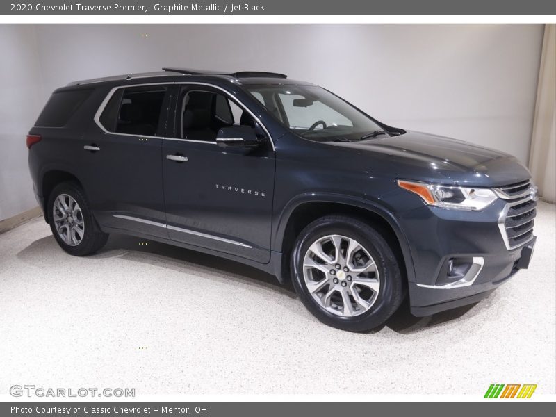 Graphite Metallic / Jet Black 2020 Chevrolet Traverse Premier