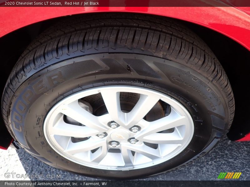 Red Hot / Jet Black 2020 Chevrolet Sonic LT Sedan