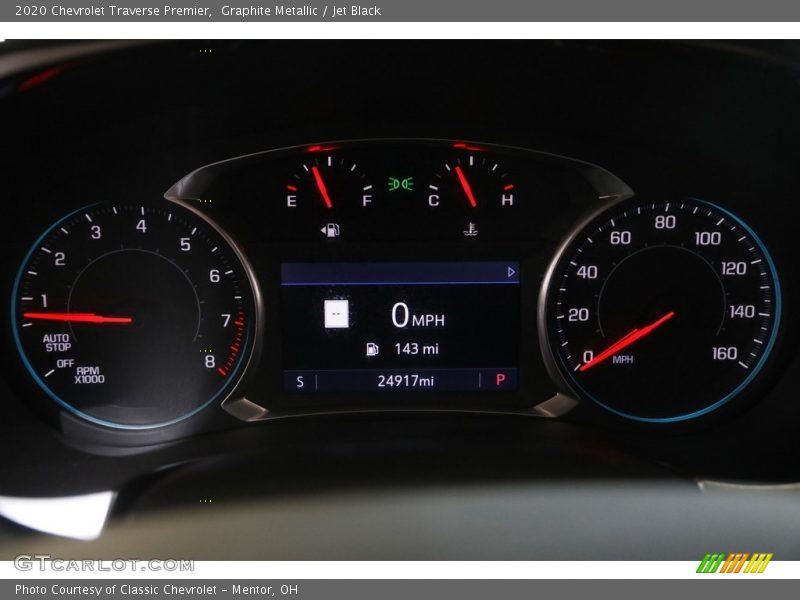 Graphite Metallic / Jet Black 2020 Chevrolet Traverse Premier