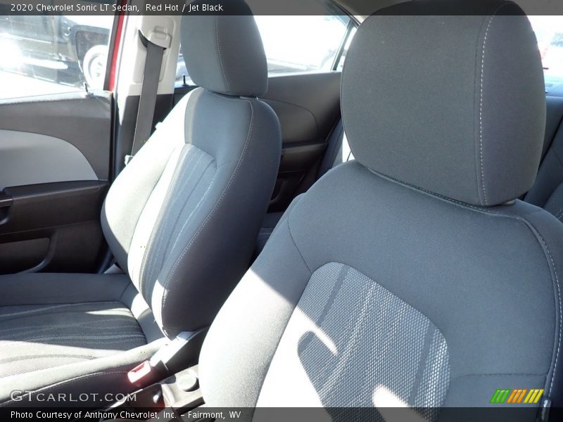 Red Hot / Jet Black 2020 Chevrolet Sonic LT Sedan