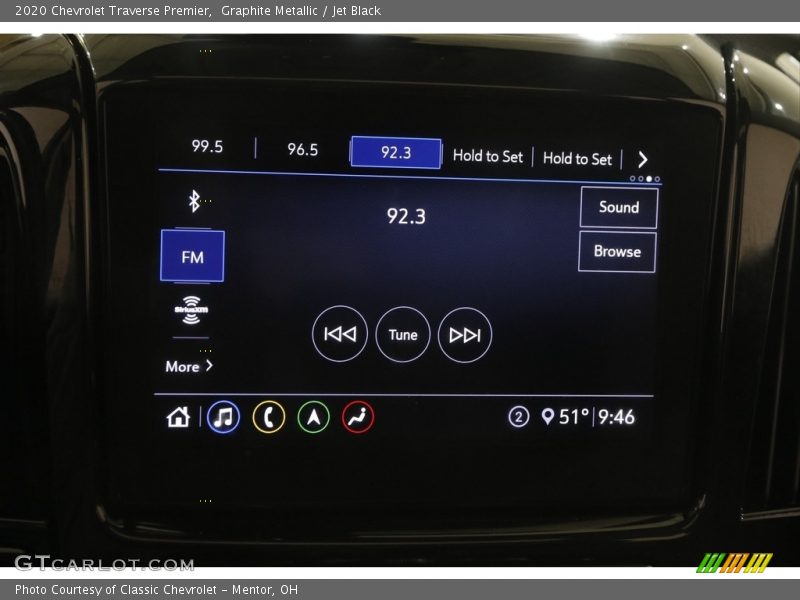 Graphite Metallic / Jet Black 2020 Chevrolet Traverse Premier