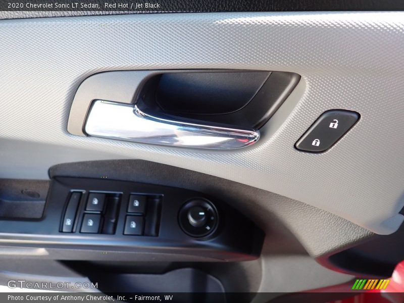 Red Hot / Jet Black 2020 Chevrolet Sonic LT Sedan