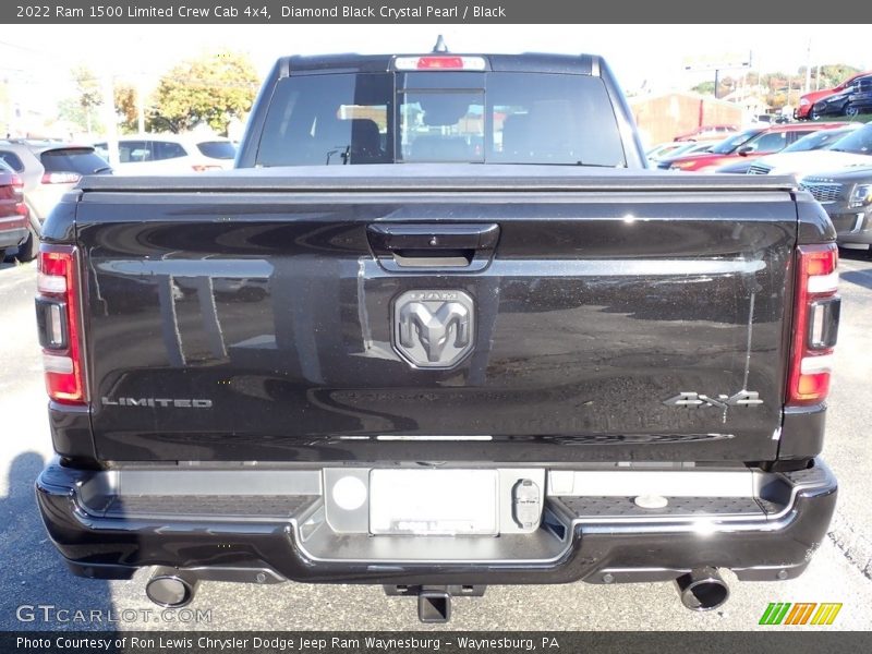 Diamond Black Crystal Pearl / Black 2022 Ram 1500 Limited Crew Cab 4x4
