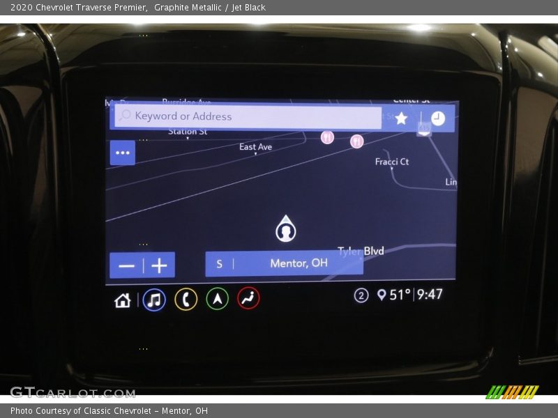 Graphite Metallic / Jet Black 2020 Chevrolet Traverse Premier