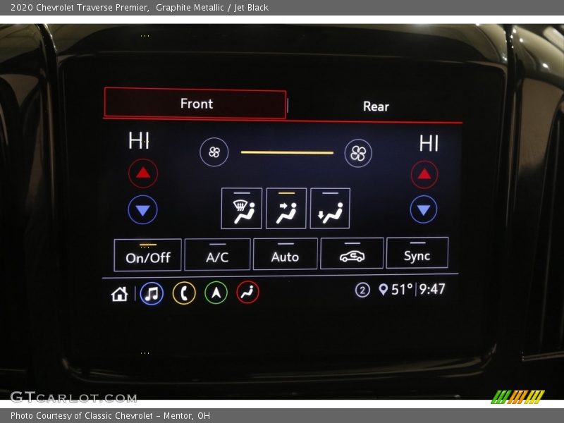 Graphite Metallic / Jet Black 2020 Chevrolet Traverse Premier