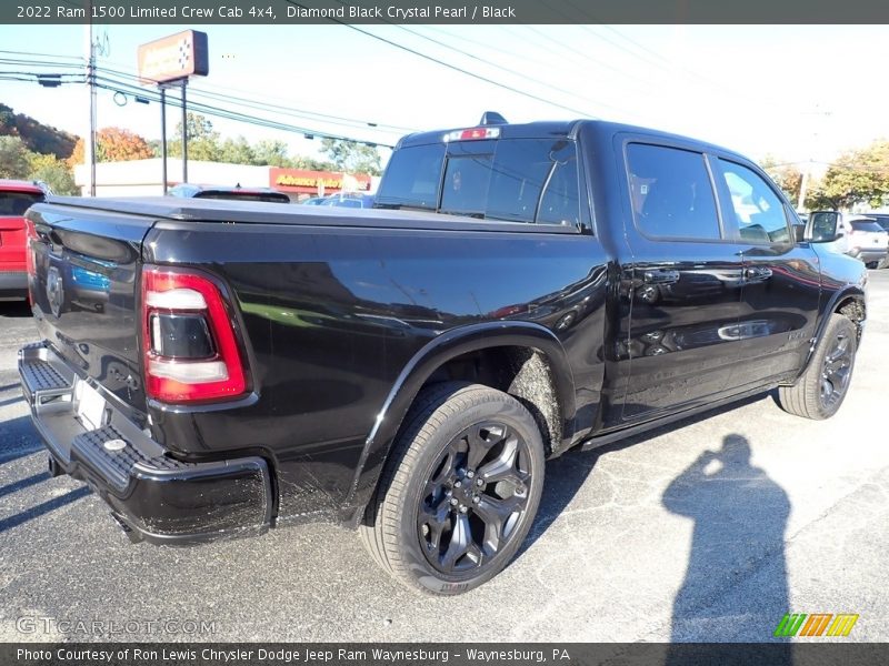 Diamond Black Crystal Pearl / Black 2022 Ram 1500 Limited Crew Cab 4x4