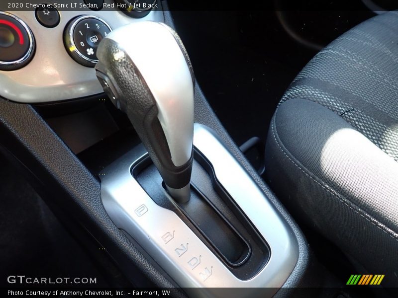 Red Hot / Jet Black 2020 Chevrolet Sonic LT Sedan
