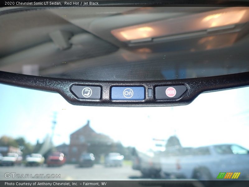 Red Hot / Jet Black 2020 Chevrolet Sonic LT Sedan