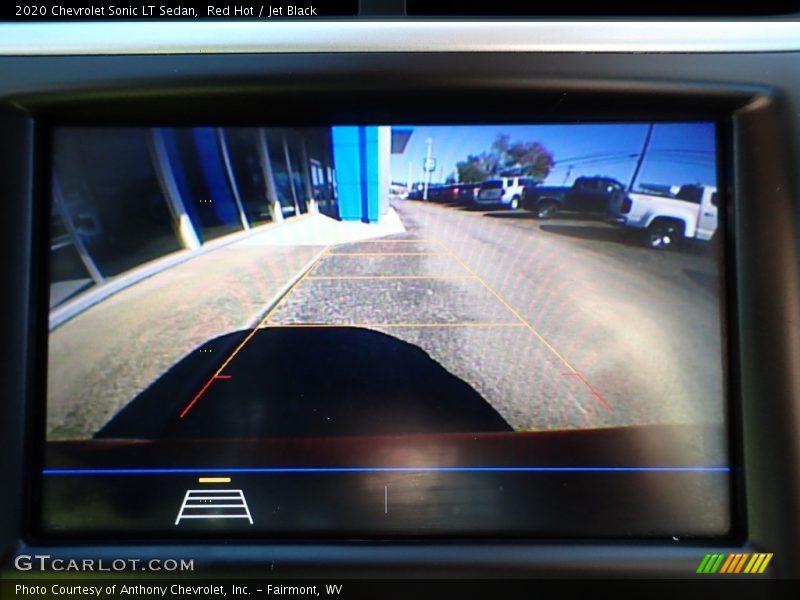 Red Hot / Jet Black 2020 Chevrolet Sonic LT Sedan