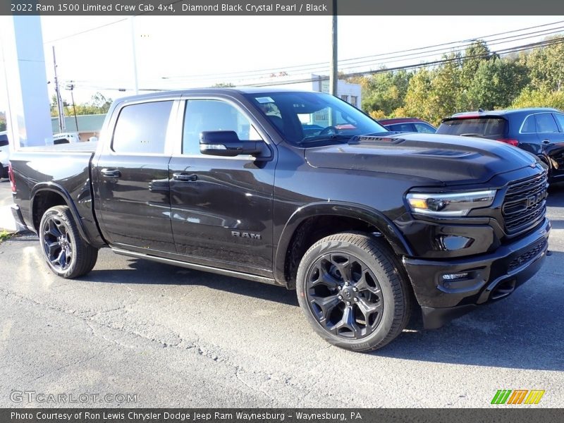 Diamond Black Crystal Pearl / Black 2022 Ram 1500 Limited Crew Cab 4x4