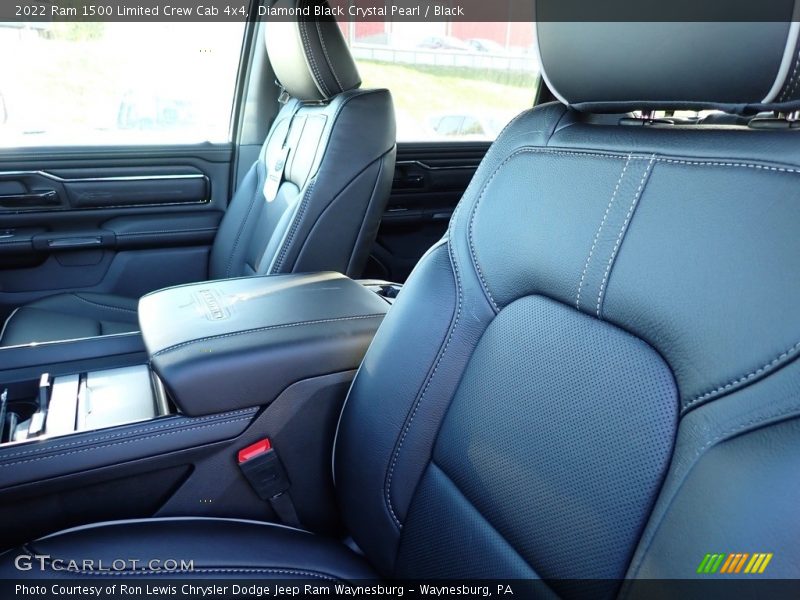 Diamond Black Crystal Pearl / Black 2022 Ram 1500 Limited Crew Cab 4x4