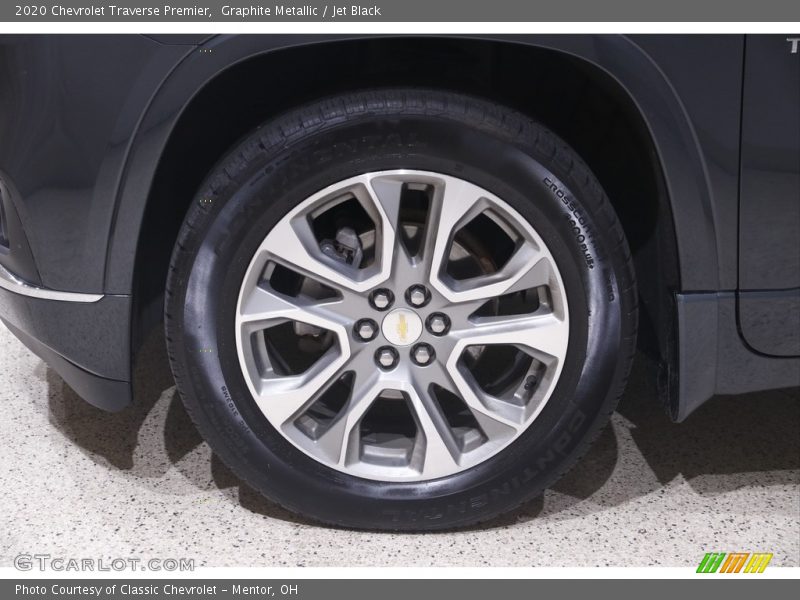 Graphite Metallic / Jet Black 2020 Chevrolet Traverse Premier