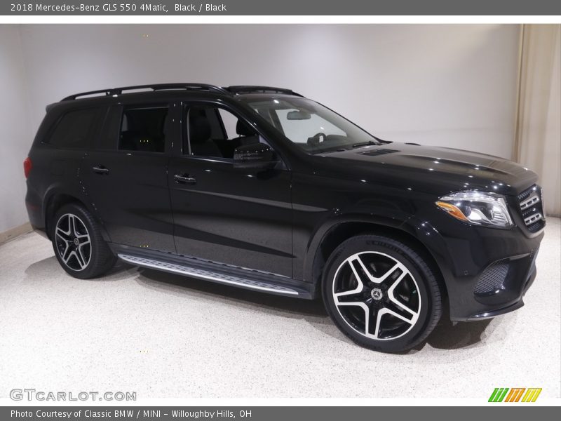 Black / Black 2018 Mercedes-Benz GLS 550 4Matic