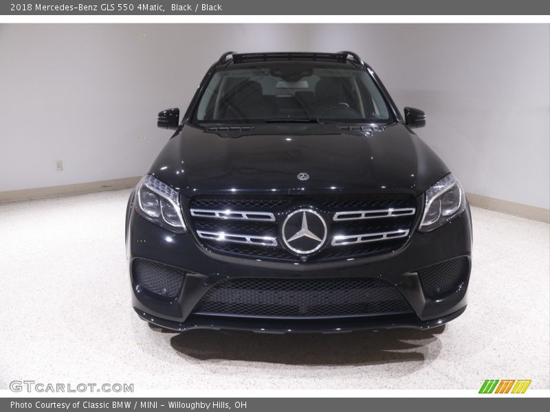 Black / Black 2018 Mercedes-Benz GLS 550 4Matic