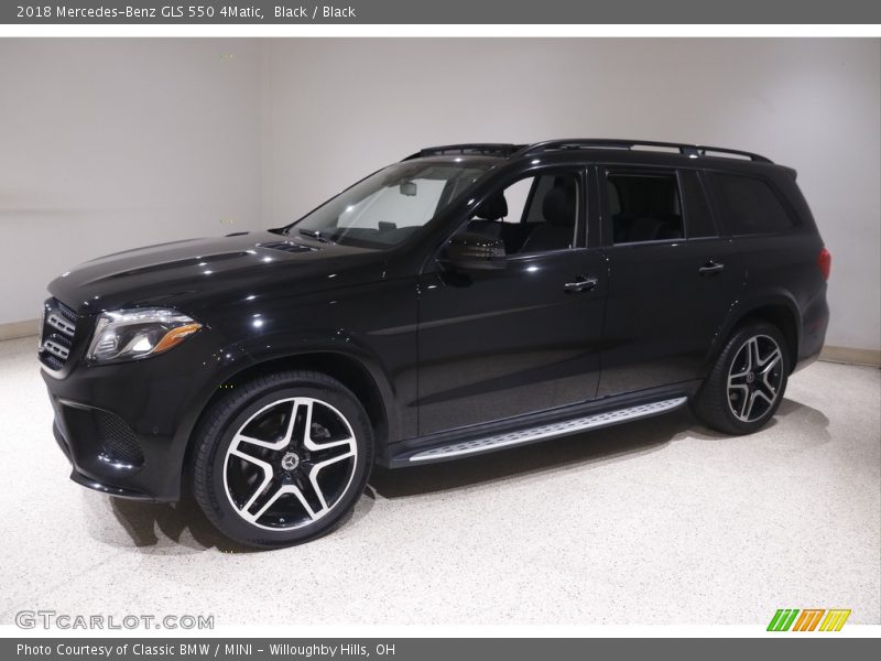Black / Black 2018 Mercedes-Benz GLS 550 4Matic