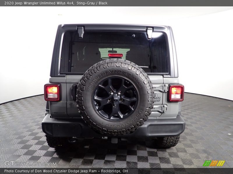 Sting-Gray / Black 2020 Jeep Wrangler Unlimited Willys 4x4