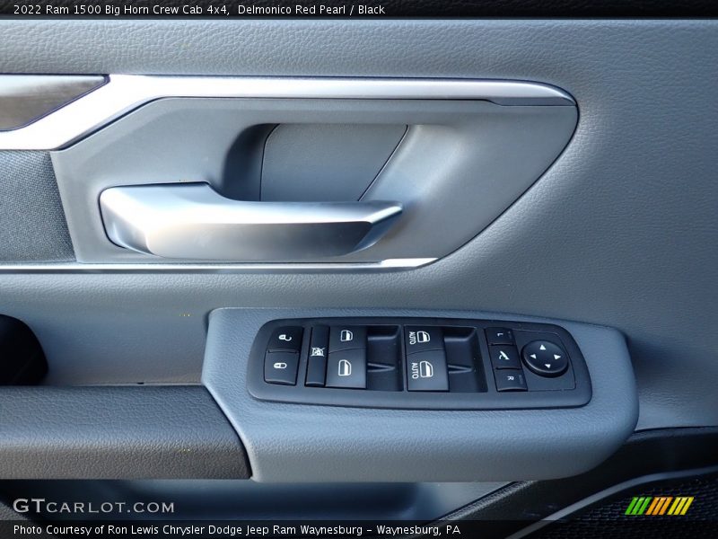 Delmonico Red Pearl / Black 2022 Ram 1500 Big Horn Crew Cab 4x4