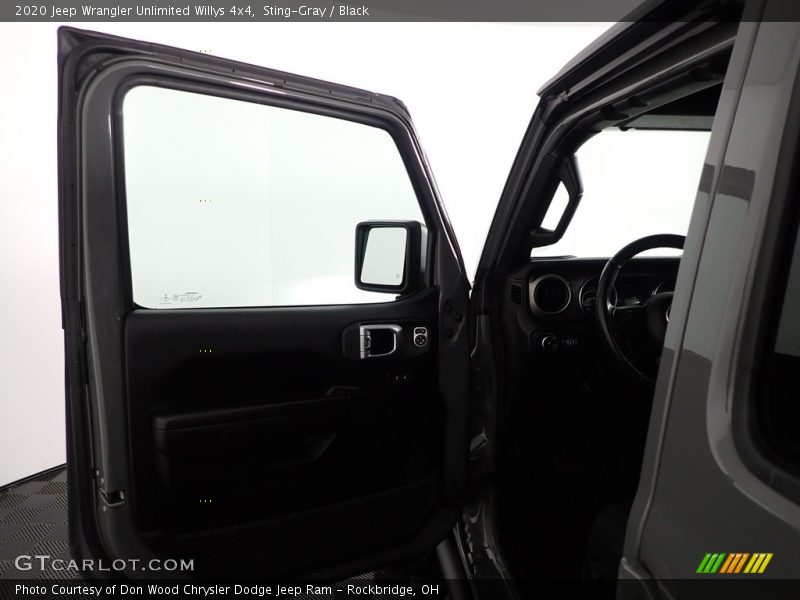 Sting-Gray / Black 2020 Jeep Wrangler Unlimited Willys 4x4