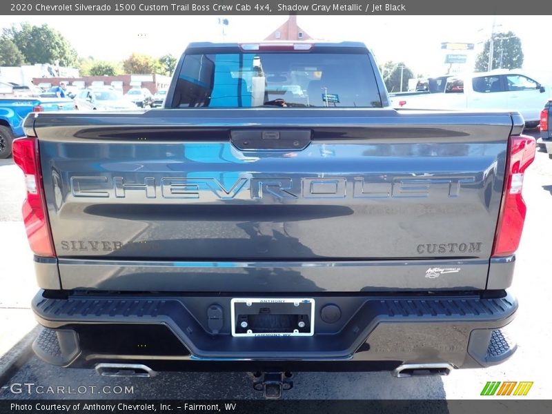 Shadow Gray Metallic / Jet Black 2020 Chevrolet Silverado 1500 Custom Trail Boss Crew Cab 4x4
