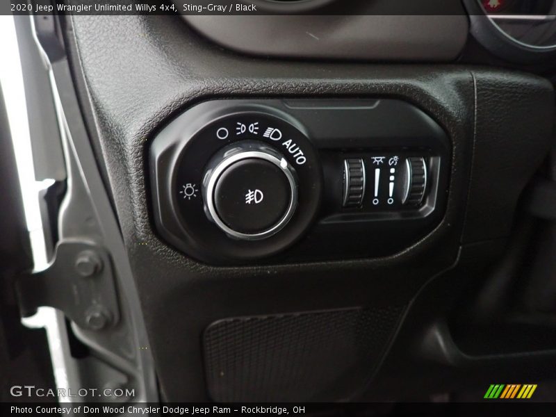 Sting-Gray / Black 2020 Jeep Wrangler Unlimited Willys 4x4