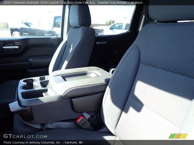 Shadow Gray Metallic / Jet Black 2020 Chevrolet Silverado 1500 Custom Trail Boss Crew Cab 4x4