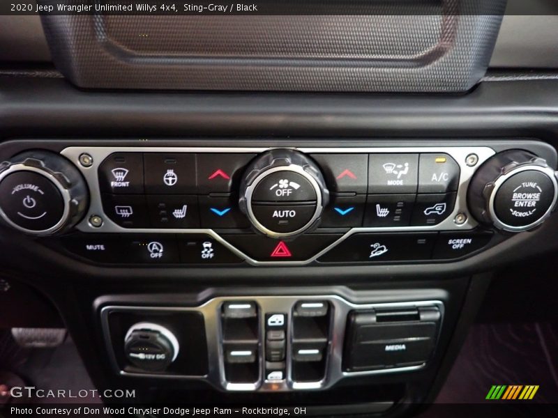 Sting-Gray / Black 2020 Jeep Wrangler Unlimited Willys 4x4