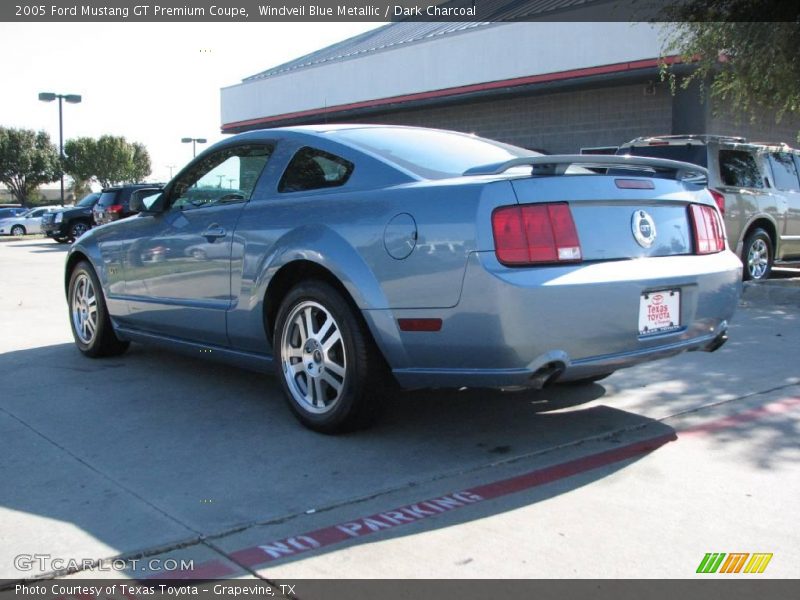 Windveil Blue Metallic / Dark Charcoal 2005 Ford Mustang GT Premium Coupe