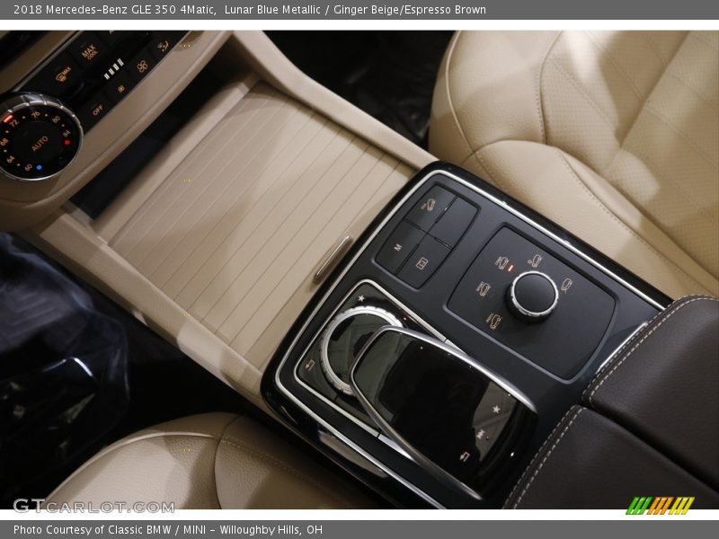 Lunar Blue Metallic / Ginger Beige/Espresso Brown 2018 Mercedes-Benz GLE 350 4Matic