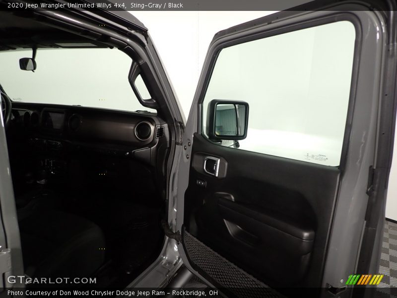 Sting-Gray / Black 2020 Jeep Wrangler Unlimited Willys 4x4