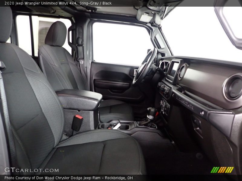 Sting-Gray / Black 2020 Jeep Wrangler Unlimited Willys 4x4