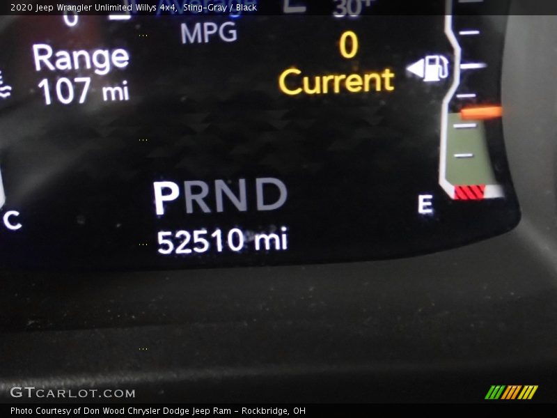 Sting-Gray / Black 2020 Jeep Wrangler Unlimited Willys 4x4