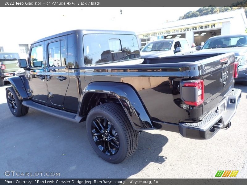 Black / Black 2022 Jeep Gladiator High Altitude 4x4
