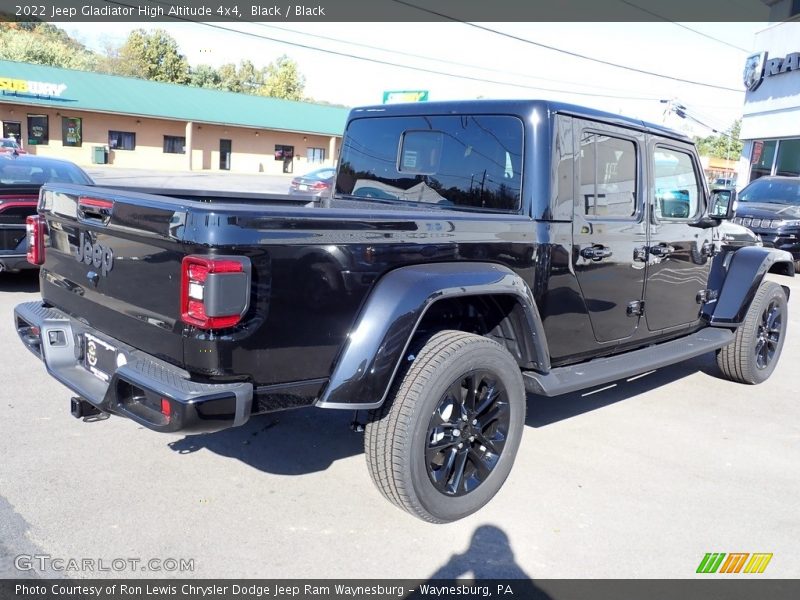 Black / Black 2022 Jeep Gladiator High Altitude 4x4
