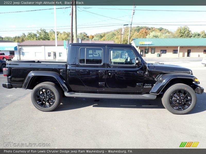 Black / Black 2022 Jeep Gladiator High Altitude 4x4