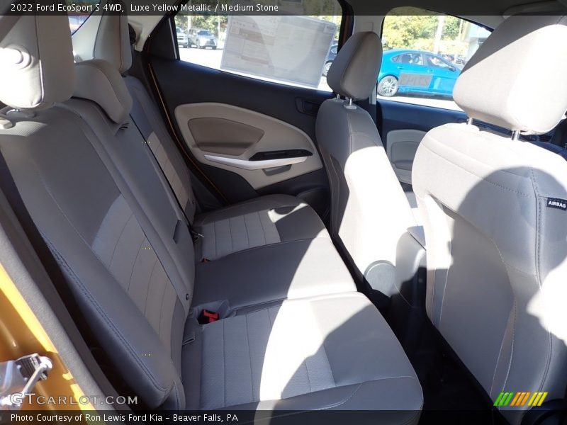 Luxe Yellow Metallic / Medium Stone 2022 Ford EcoSport S 4WD