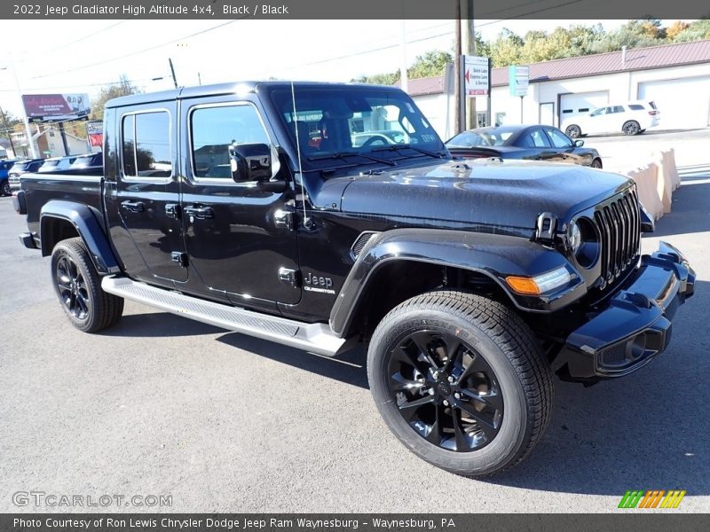 Black / Black 2022 Jeep Gladiator High Altitude 4x4