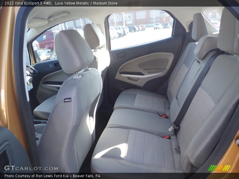 Rear Seat of 2022 EcoSport S 4WD