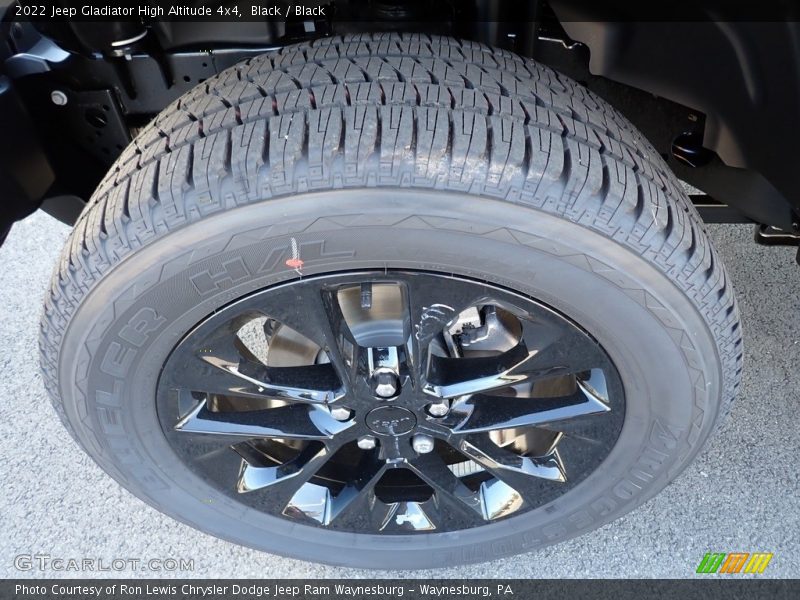 Black / Black 2022 Jeep Gladiator High Altitude 4x4
