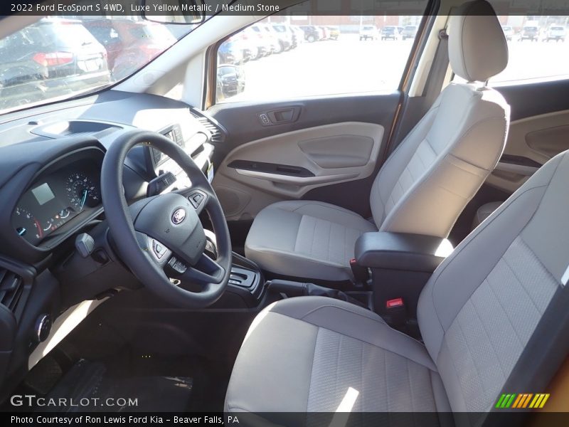Luxe Yellow Metallic / Medium Stone 2022 Ford EcoSport S 4WD