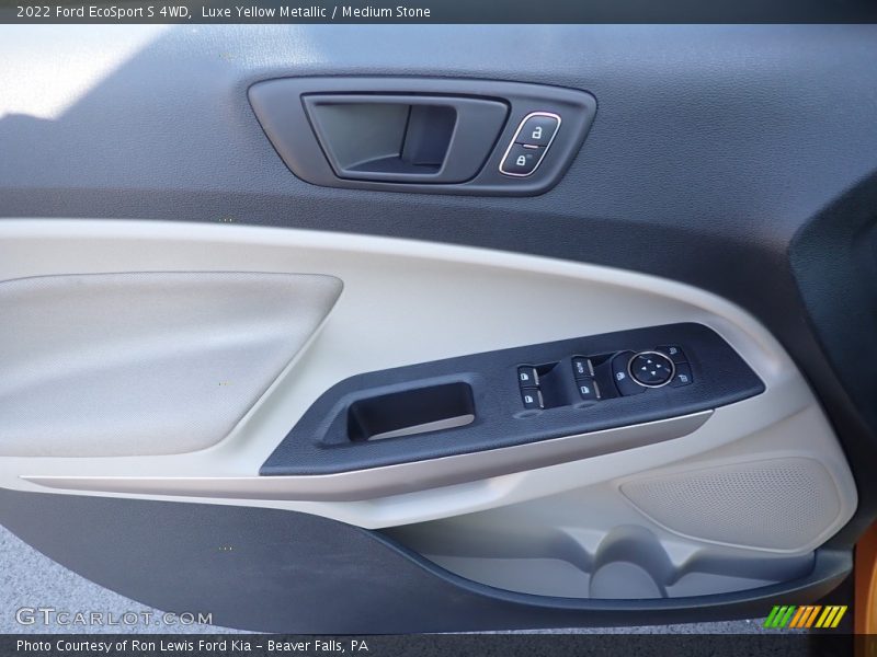 Luxe Yellow Metallic / Medium Stone 2022 Ford EcoSport S 4WD