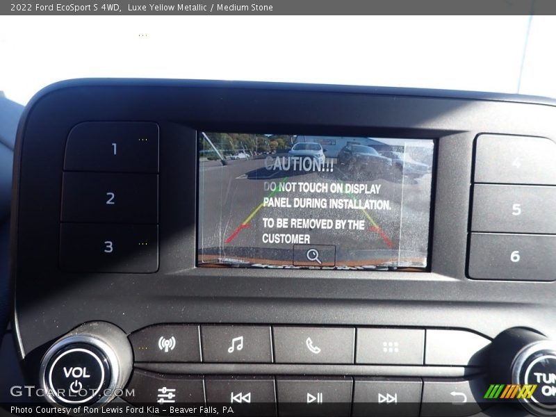 Luxe Yellow Metallic / Medium Stone 2022 Ford EcoSport S 4WD