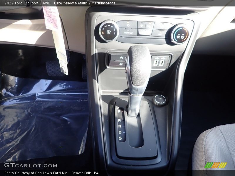 Luxe Yellow Metallic / Medium Stone 2022 Ford EcoSport S 4WD