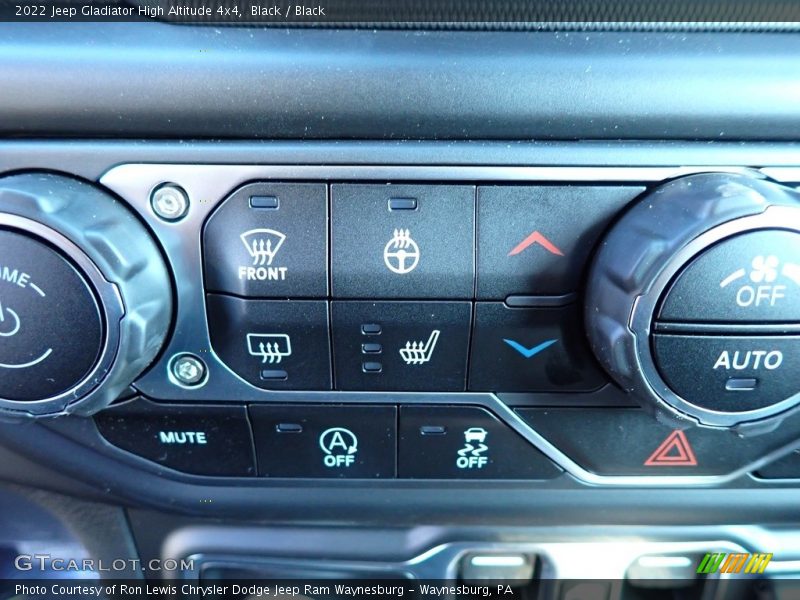Black / Black 2022 Jeep Gladiator High Altitude 4x4