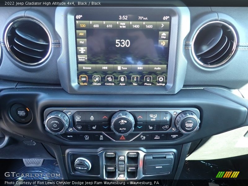 Black / Black 2022 Jeep Gladiator High Altitude 4x4