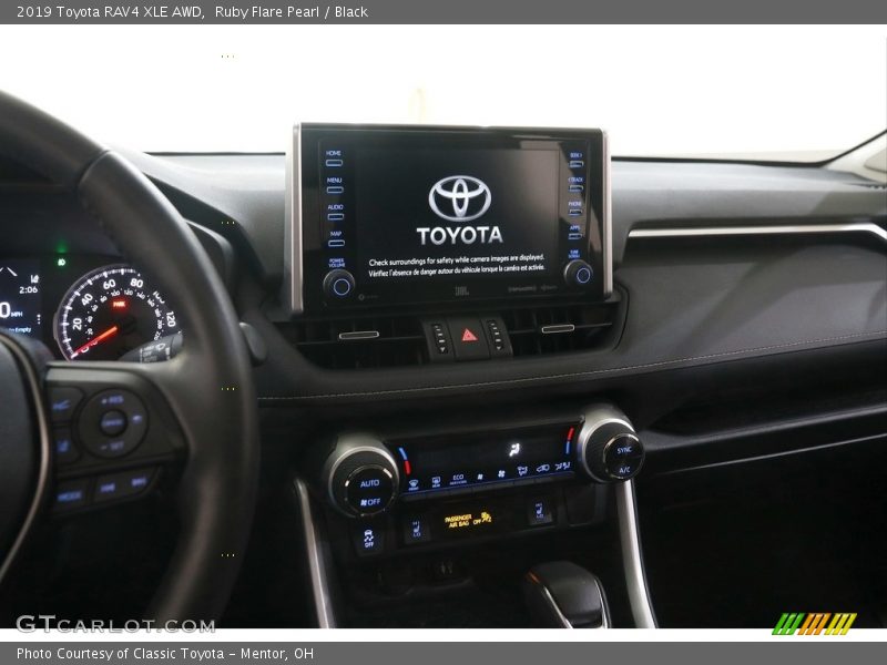 Ruby Flare Pearl / Black 2019 Toyota RAV4 XLE AWD